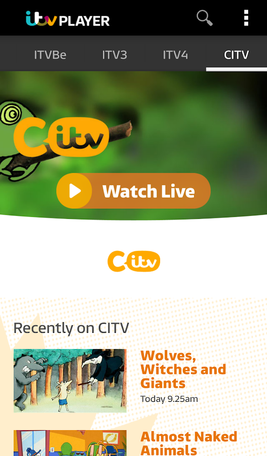 ITV Player - Android Apps on Google Play