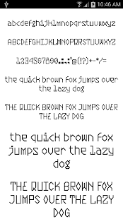 Písma pro FlipFont 50 #5 - náhled