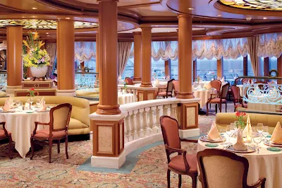 Sabitini's Italian Restaurant aboard your Princess ship offers guests a wide selection of Mediterranean dishes.