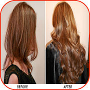 Hair Extensions Before & After  Icon