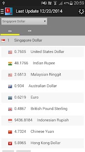 Free Singapore Currency Converter APK