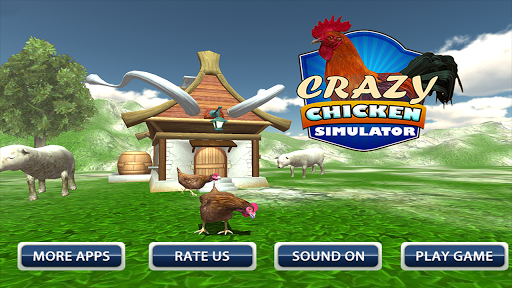 Crazy Chicken Simulator 3D