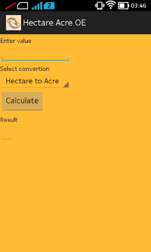 Hectare Acre OE