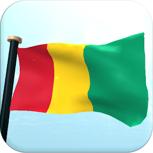 Guinea Flag 3D Live Wallpaper