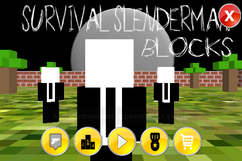 【免費動作App】Survival SlenderMan Blocks-APP點子