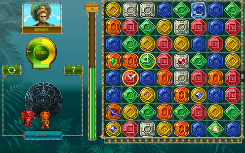 アステカ王の秘宝【爽快連鎖パズルゲーム】(圖2)-速報App