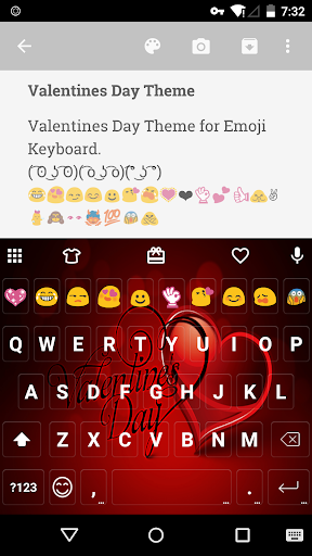 Valentines Day Emoji Keyboard