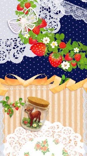 ナチュラルガーリーストロベリー ライブ壁紙 Screenshots 0