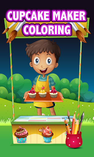 Cupcake Maker Coloring