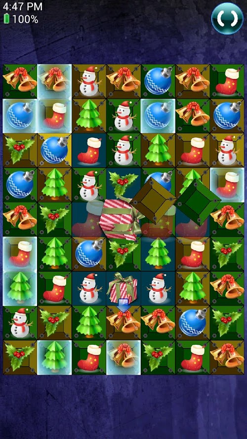 Android application Christmas  Match 3 Unlimited screenshort