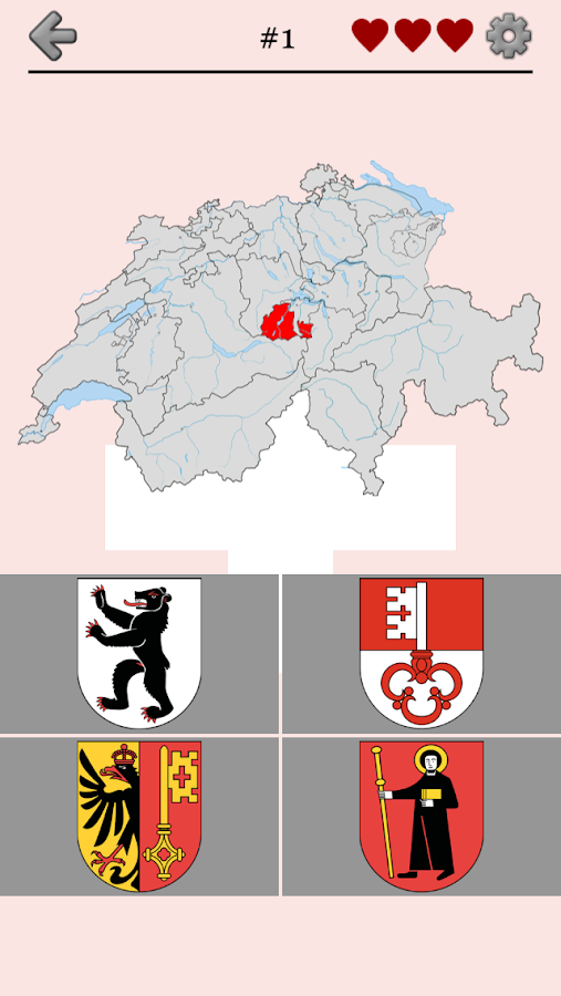 Swiss Cantons Switzerland Quiz Android Apps on Google Play