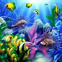 Ocean Aquarium HD Wallpaper logo