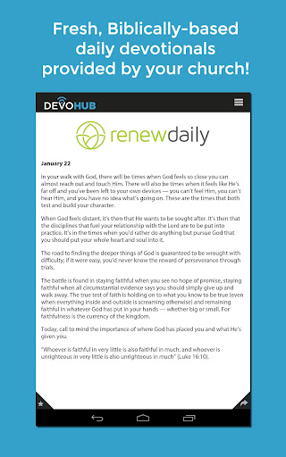 DevoHub: Daily Devotions