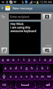 Purple Keyboard Screenshots 3