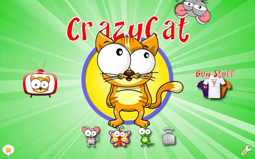 Crazy Cat - The Game for Cats! Screenshot
