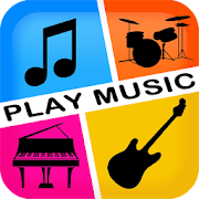 PlayMusic Piano Guitar & Drums  Icon