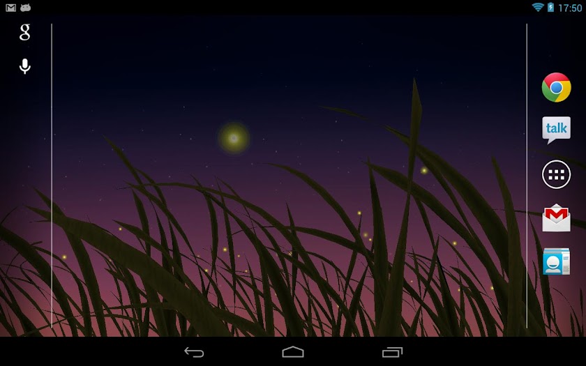 Fireflies Live Wallpaper Screen 3