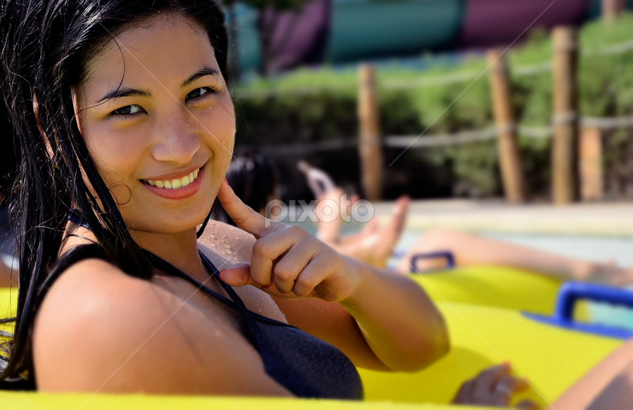 Waterdrop by Nirmal kumar Karki - People Portraits of Women