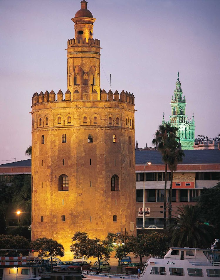 Torre del Oro, or the Gold Tower, in Seville, southern Spain, was variously used as a store house, prison and fortress since the 13th century.