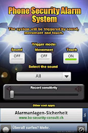 Phone Security Alarm System poster 1