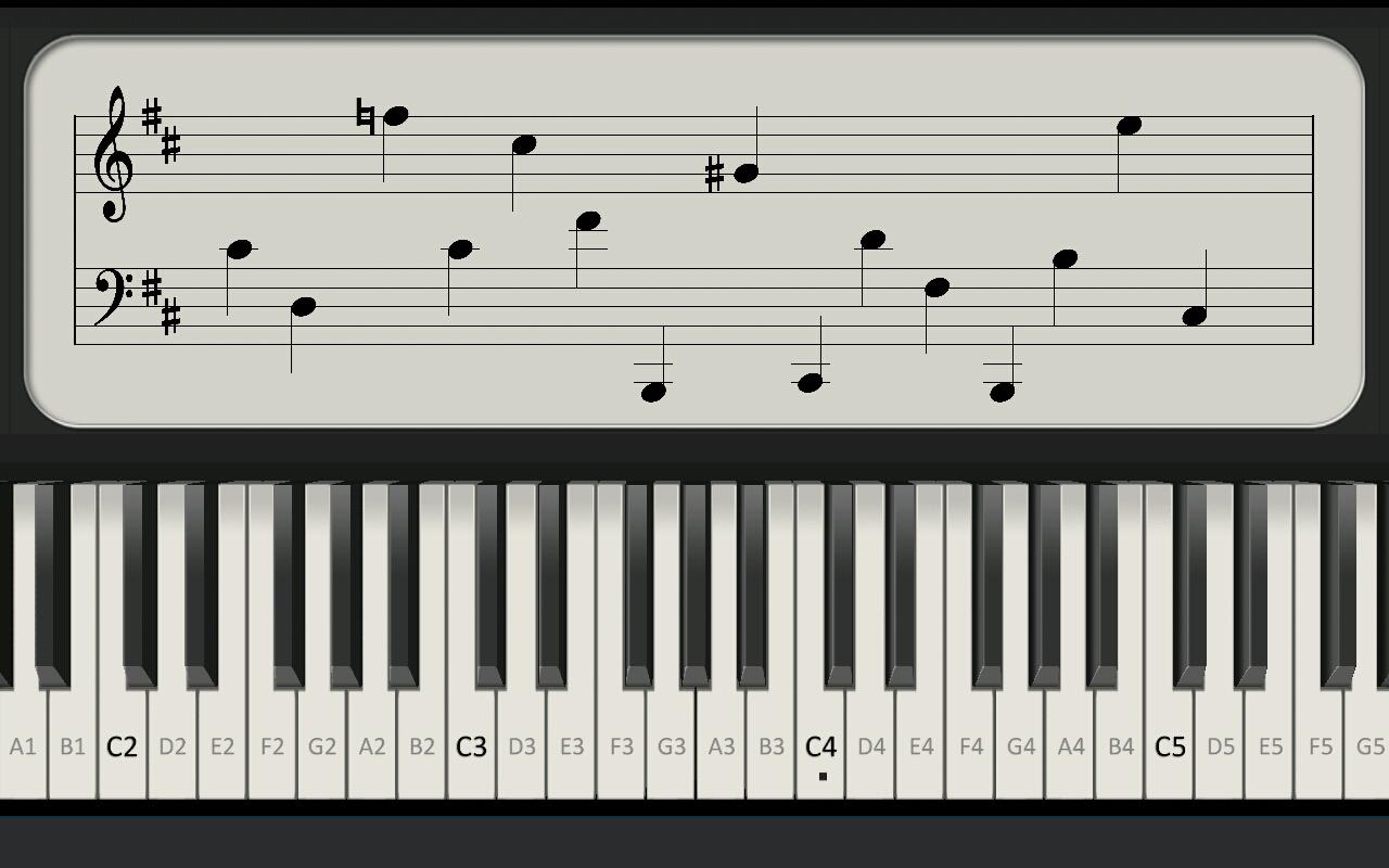 Virtual Piano Music Sheets Virtual Piano Induced Info