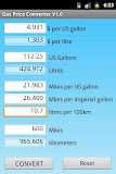 Gas Price Converter