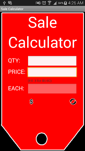 Sale Calculators