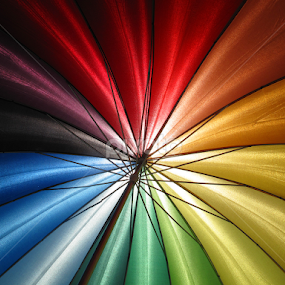 My color umbrella by Vladimir Krizan - Artistic Objects Still Life