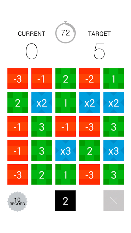 Android application CalQ screenshort