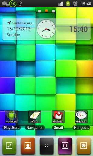 Cube Theme Go Launcher EX