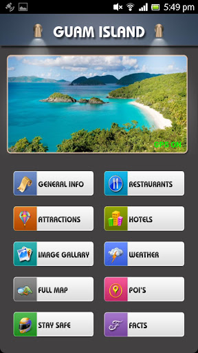 【免費旅遊App】Guam Island Offline Map Guide-APP點子