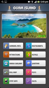 Guam Island Offline Map Guide - náhled