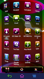 Next Launcher Aurora 3D Theme - screenshot thumbnail