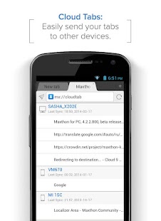 Maxthon Browser - Fast - screenshot thumbnail