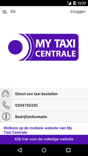 My Taxi Centrale Amsterdam