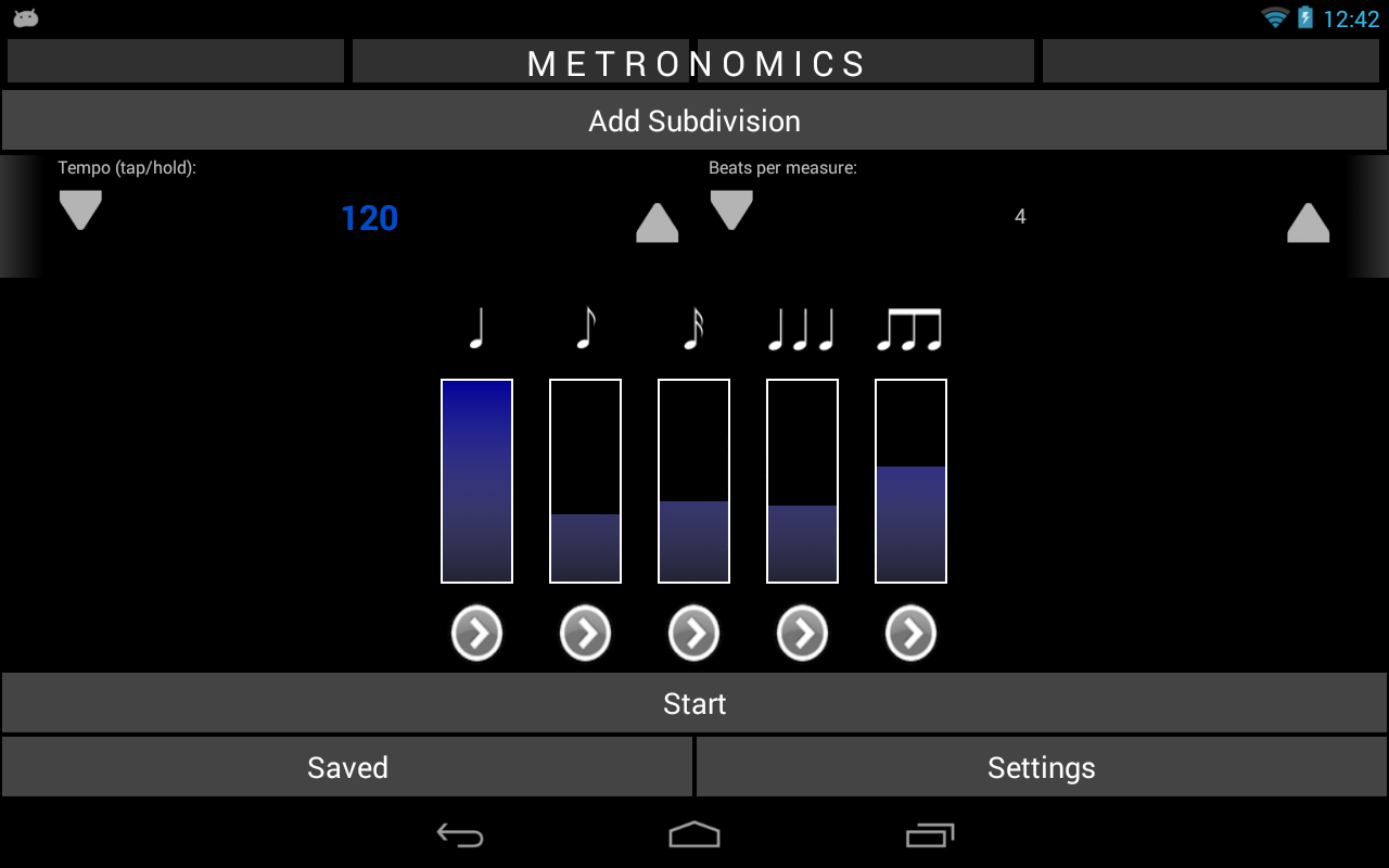 Metronomics Metronome Android Apps on Google Play
