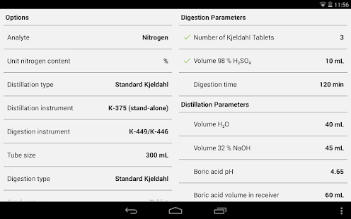 Kjeldahl Optimizer Screenshots 5