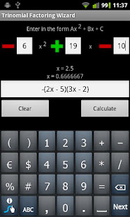 Trinomial Factoring Wizard(圖2)-速報App