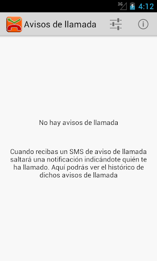 Avisos de llamada Simyo