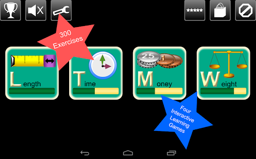 Android application Kids Measurement Science screenshort