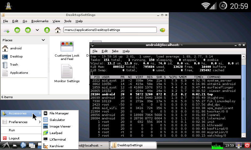   Linux Deploy – Capture d'écran 