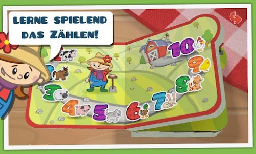 Android-Anwendung Farm 123 - Learn to count Screenshot
