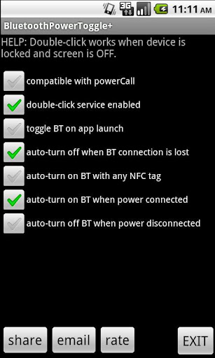 Bluetooth Power Toggle+