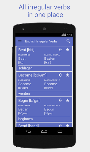 English Irregular Verbs