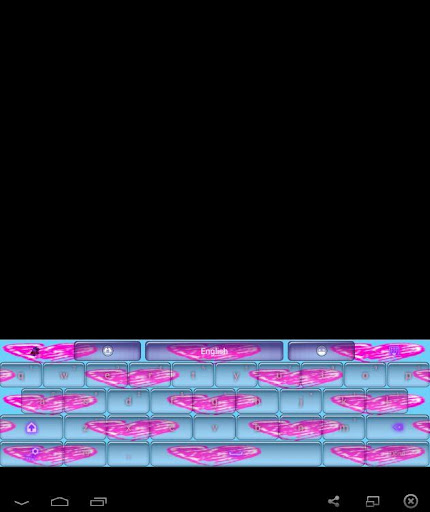 GO Keyboard Pink Hearts Theme