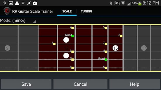 Lastest RR Guitar Scale Trainer LITE APK for Android