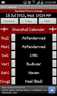 Free Download Parsi Calendar APK for Android