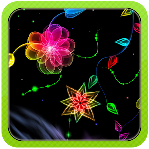 3D Neon Flower.apk 1.01