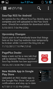 Free SourTap RSS APK for PC