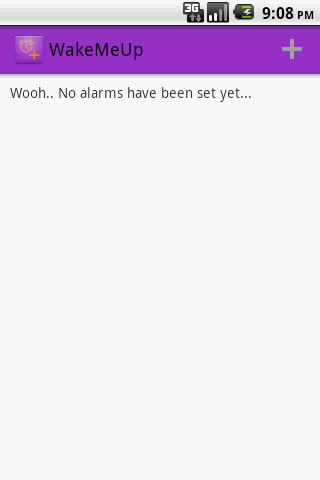 WakeMeUp- Alarm Clock